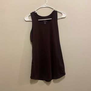 Maroon dark purpleish flowy tanktop